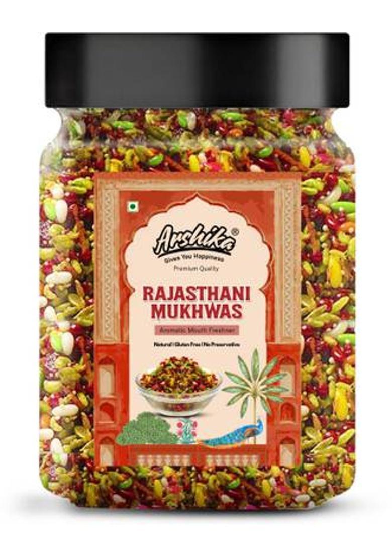 Arshika 100% Organic Rajasthani Mukhwas Mouth Freshener (200 G)