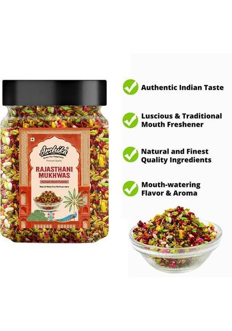 Arshika 100% Organic Rajasthani Mukhwas Mouth Freshener (200 G)