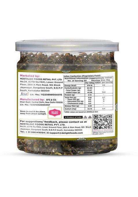 Delight Foods Banarasi Meetha Paan Sweet Mouth Freshener (300 G)