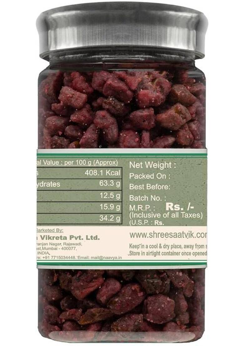Shree Saatvik Gulab Kharek | Rose Dried Dates | Mouth Freshener Mukhwas Mouth Freshener (0.13 Kg)