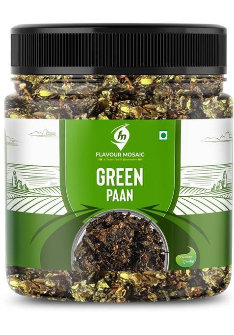 Flavour Mosaic Green Paan | Meetha Paan Mukhwas | Sweet Digestive Mouth Freshener Paan Mouth Freshener  (200 G)
