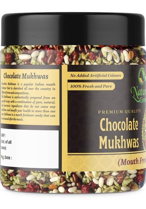Nature Connect Chocolate Mukhwas Home Made |Mouth Freshener|Digestive, After-Meal Chocolate Mouth Freshener (350 G)