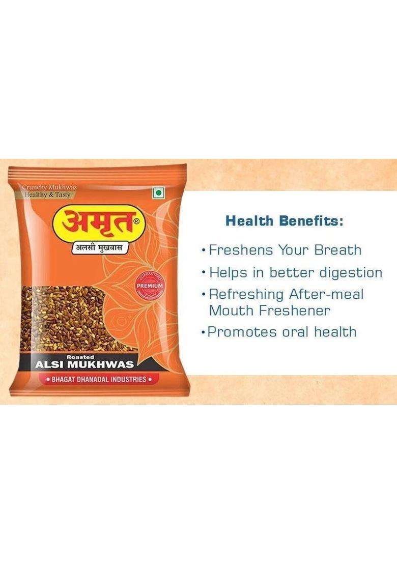 Amrut Mukhwas & Dhanadal Salty Coriander Mouth Freshener Mukhwas Mouth Freshener (4 X 200 G)
