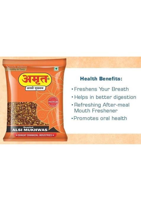 Amrut Mukhwas & Dhanadal Salty Coriander Mouth Freshener Mukhwas Mouth Freshener (4 X 200 G)