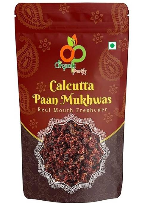 Organic Purify Gulkand Saunf Mukhwas | Calcutta Meetha Paan | Digestive Mouth Freshener Sweet Mouth Freshener&nbsp;&nbsp;(200 G)