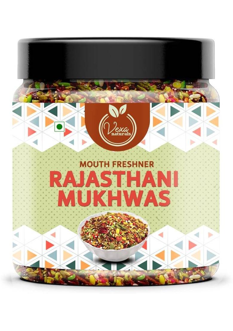 Vexa Naturals Rajasthani Mukhwas, Traditional Mouth Freshener Mukhwas Mix Fennel Seeds Mouth Freshener (400 G)