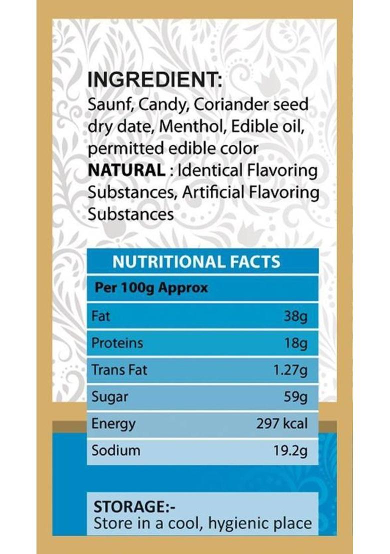 Midiron Shahi Gulab Mukhwas, Moth Freshener, Good For Immunity, Help In Digestion Madrasi Paan Saunf Mouth Freshener (120 G)