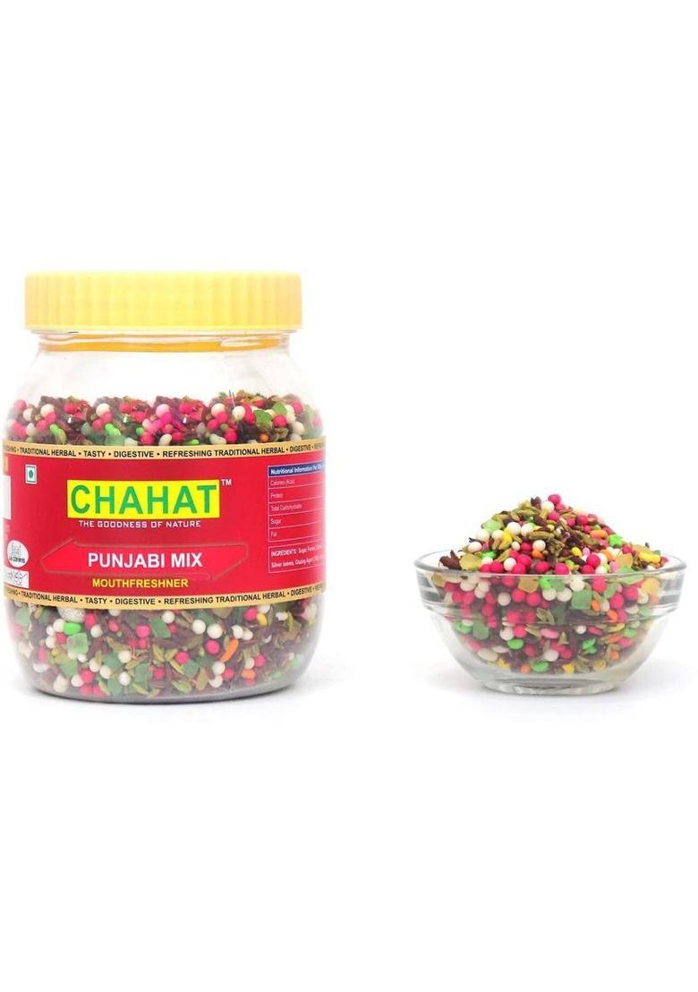 Chahat Punjabi Mix Mukhwas, Traditional Digestives Mouth Freshener Mukhwas Mix 360Gm (Pack Of 1) Saunf Mouth Freshener (360 G)
