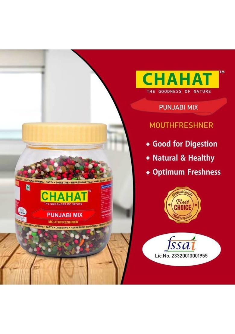 Chahat Punjabi Mix Mukhwas, Traditional Digestives Mouth Freshener Mukhwas Mix 360Gm (Pack Of 1) Saunf Mouth Freshener (360 G)