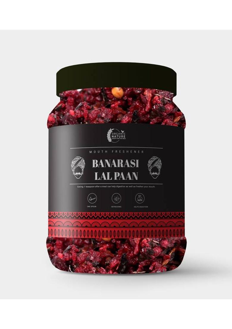 Organic Nature Homemade Banarasi Paan Mukhwas 150 Gms Meetha Paan Mukhwas |Mouth Freshener Banarasi Paan Mouth Freshener (150 G)