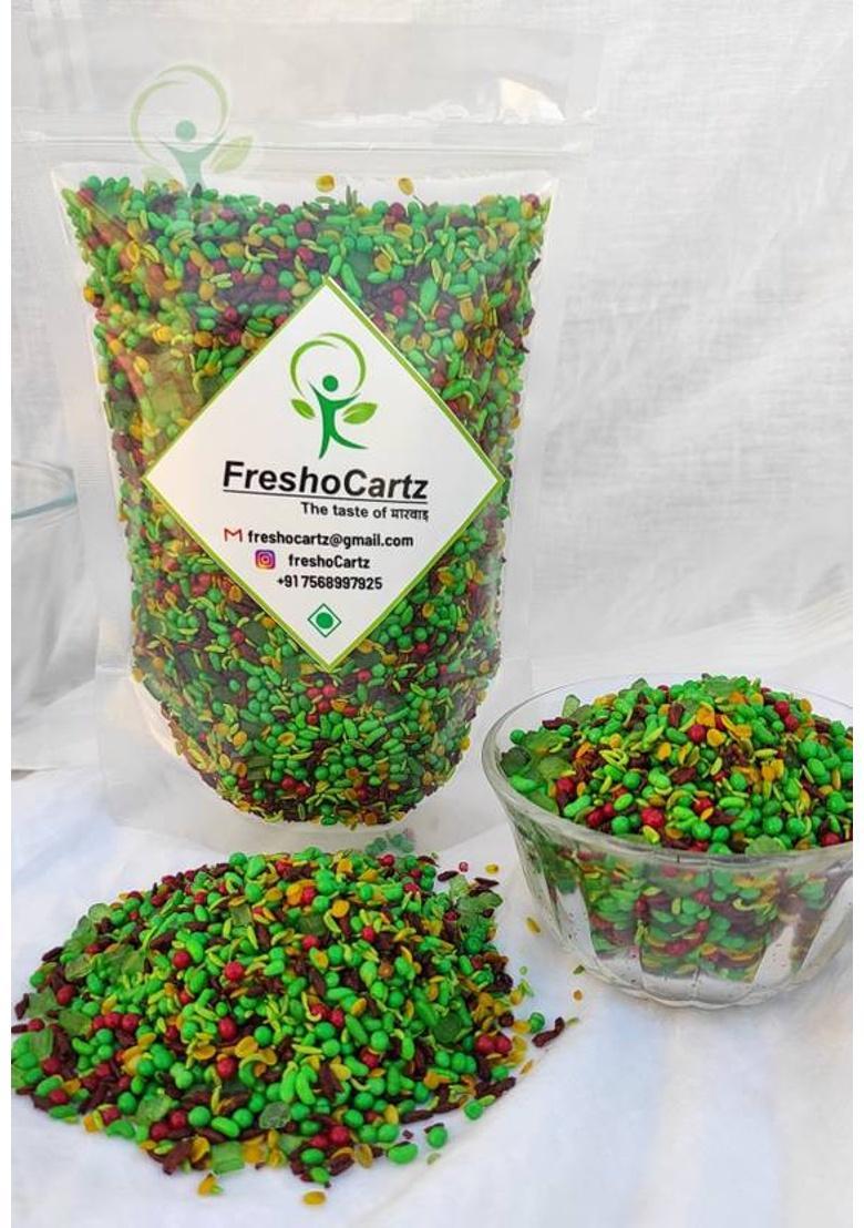 Freshocartz Green Mix Saunf ( Lovely Mix Sauf ) Mukhwas | Mouth Freshner | Sugar Coated Green Mixed Saunph Sweet Mouth Freshener (100 G)