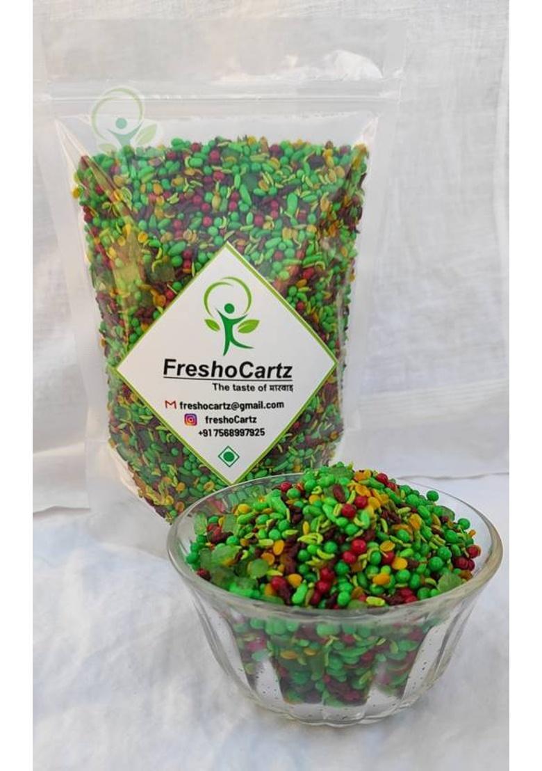 Freshocartz Green Mix Saunf ( Lovely Mix Sauf ) Mukhwas | Mouth Freshner | Sugar Coated Green Mixed Saunph Sweet Mouth Freshener (100 G)