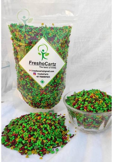 Freshocartz Green Mix Saunf ( Lovely Mix Sauf ) Mukhwas | Mouth Freshner | Sugar Coated Green Mixed Saunph Sweet Mouth Freshener (100 G)