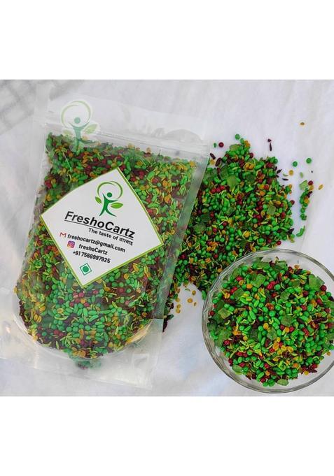 Freshocartz Green Mix Saunf ( Lovely Mix Sauf ) Mukhwas | Mouth Freshner | Sugar Coated Green Mixed Saunph Sweet Mouth Freshener (100 G)