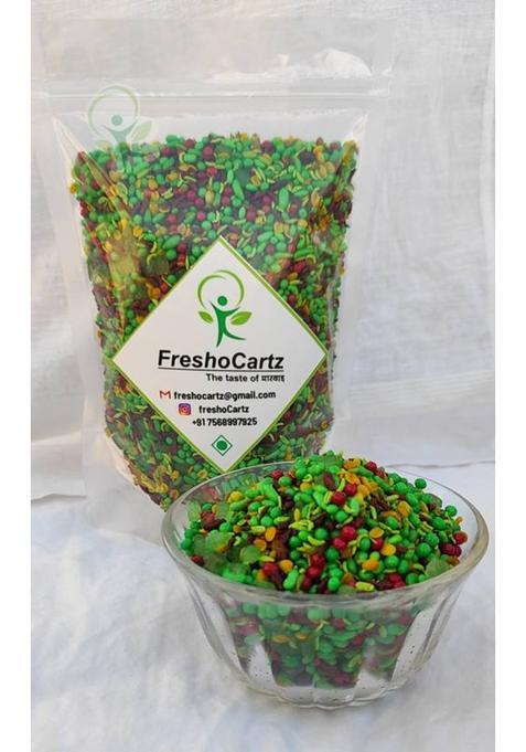 Freshocartz Green Mix Saunf ( Lovely Mix Sauf ) Mukhwas | Mouth Freshner | Sugar Coated Green Mixed Saunph Sweet Mouth Freshener (100 G)