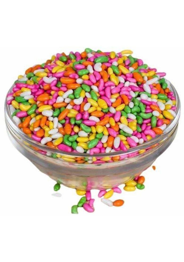 Siddhi Sweet Colourful Sugar Saunf| Colourful Fennel Seeds With Sugar Coated (500 Gm) Fennel Mouth Freshener (500 G)
