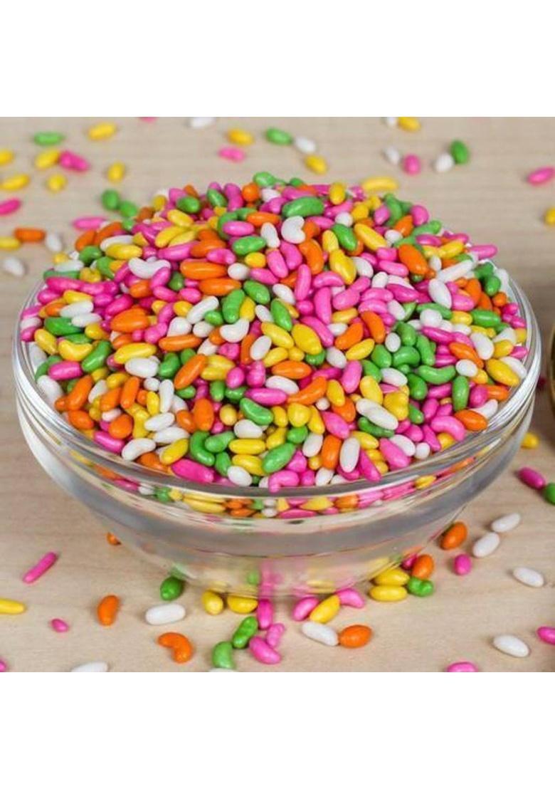Siddhi Sweet Colourful Sugar Saunf| Colourful Fennel Seeds With Sugar Coated (500 Gm) Fennel Mouth Freshener (500 G)