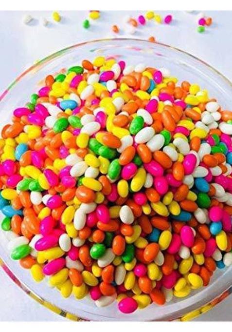 Siddhi Sweet Colourful Sugar Saunf| Colourful Fennel Seeds With Sugar Coated (500 Gm) Fennel Mouth Freshener (500 G)