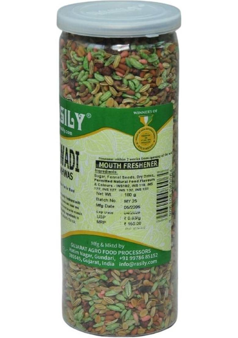 Rasily Rajwadi Mukhwas Fennel Seeds Mouth Freshener (2 X 200 G)