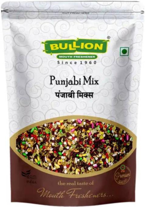 Bullion Premium Mukhwas Combo – Green, Punjabi Mix & Chhuara | 3X100G (300G) Mint, Rose, Floral Mouth Freshener (3 X 100 G)