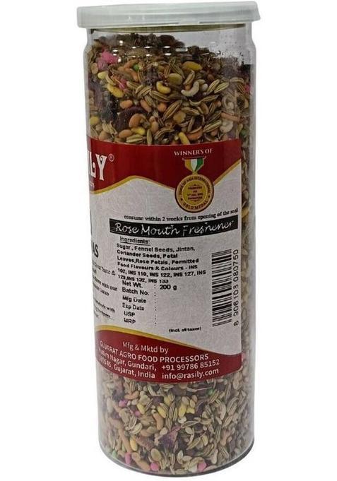 Rasily Gulab Mukhwas Mouth Freshener (Gulab Mukhwas Pack Of 2) Mouth Freshener (2 X 150 G)