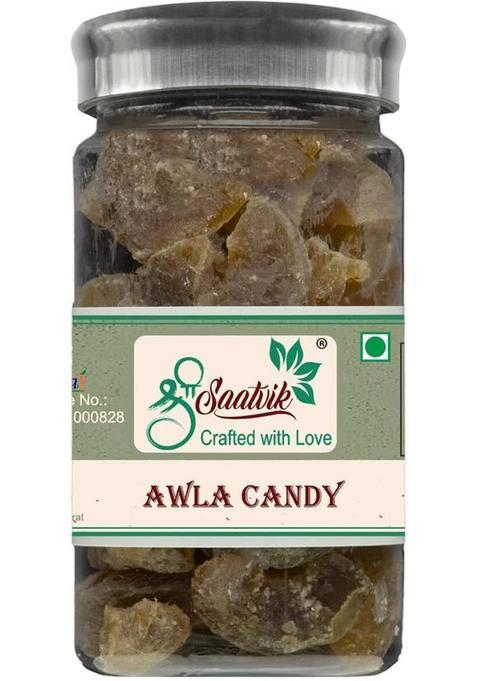 Shree Saatvik Shree Saavik Awla Candy | Indian Gooseberry | Amla Mukhwas Mouth Freshener&nbsp;&nbsp;(0.14 Kg)