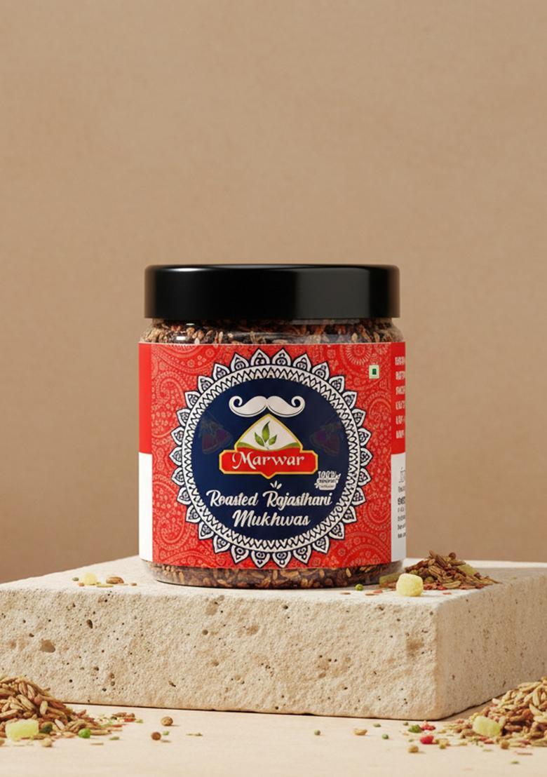 Marwar Mouth Freshner Roasted Rajasthani 400 G Mukhwas Mild Sweet And Roasted Mouth Freshener (400 G)