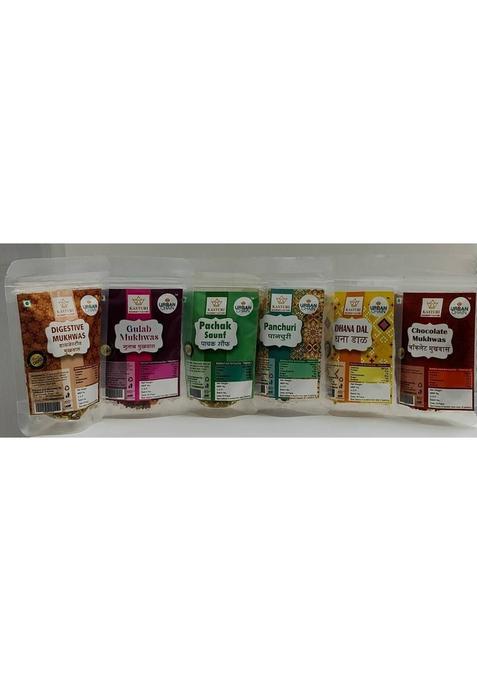 Urban Chain Mukhwas Combo Sweet And Salty Mouth Freshener (6 X 50 G)