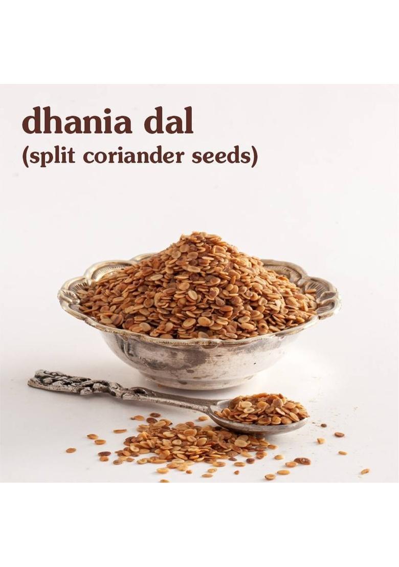 Paansmith Dhania Dal (Mukhwas) Split Coriander Seeds Dhania (Coriander Seeds) Mouth Freshener (180 G)
