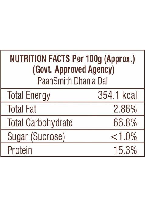 Paansmith Dhania Dal (Mukhwas) Split Coriander Seeds Dhania (Coriander Seeds) Mouth Freshener (180 G)