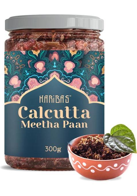 Haribas Calcutta Meetha Paan 300G Without Supari | After-Meal Snack| Traditional Mukhwas Calcutta Paan Mouth Freshener  (300 G)