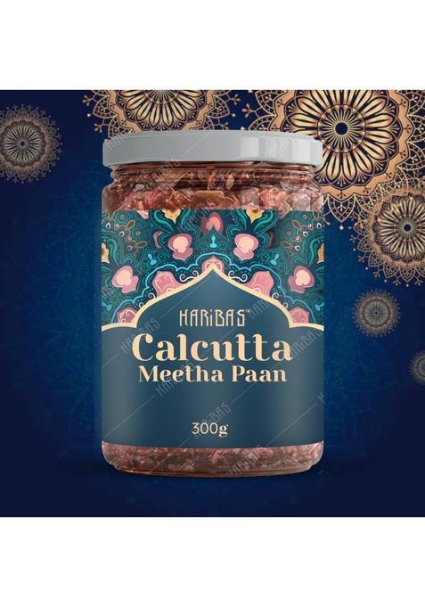 Haribas Calcutta Meetha Paan 300G Without Supari | After-Meal Snack| Traditional Mukhwas Calcutta Paan Mouth Freshener (300 G)