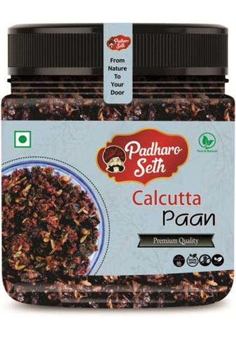 Padharo Seth Calcutta Paan Sweet Traditional Mukhwas Betel Leaf Mouth Freshener Digestive Mix Culcutta Paan Mouth Freshener (100 G)