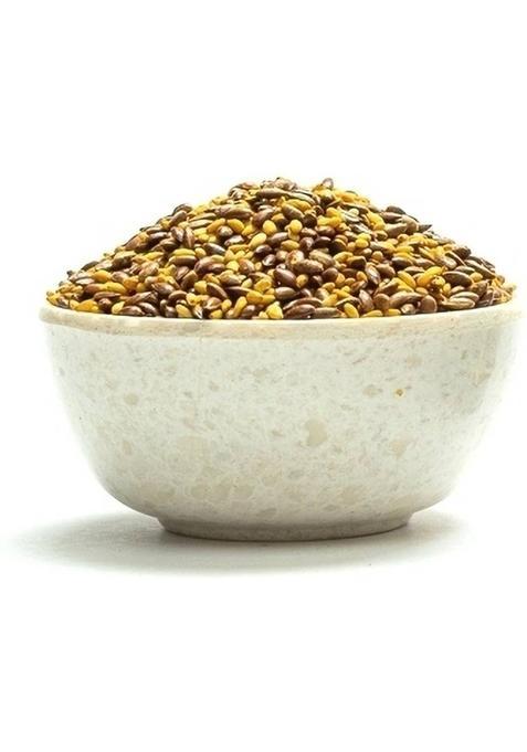 Janvi Foods Flax Seed And Sesame Seed Mix Mukhwas | Tal And Alsi Mix | Digestive Namkeen Mouth Freshener (200 G)