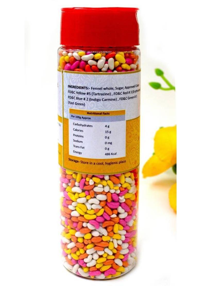Midiron Colourful Sugar Coated Saunf – 150 Gms Fennel Mouth Freshener Mukshwas Sweet Mouth Freshener (150 G)