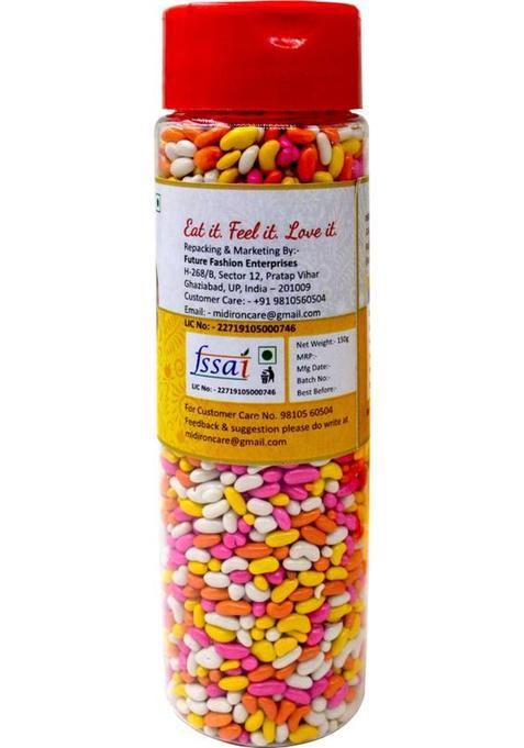 Midiron Colourful Sugar Coated Saunf – 150 Gms Fennel Mouth Freshener Mukshwas Sweet Mouth Freshener (150 G)