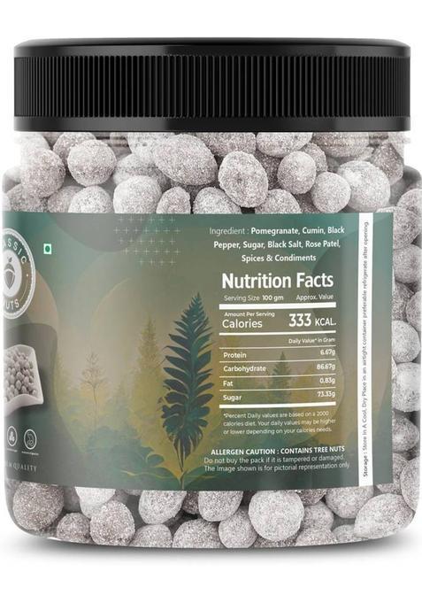 Classic Nuts Anardana Goli | Churan Goli | Digestive,After-Meal,Mukhwas | Mouth Freshener Pomegranate Goli Mouth Freshener (250 G)