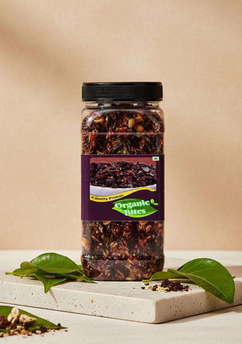 Organic Bites Calcutta Pan Mukhwas Without Supari [Mouth Freshener,Digestive] 200Gm X 2 Jar Sweet Mouth Freshener&nbsp;&nbsp;(400) - Indya