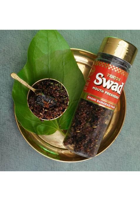 Swad Banarasi Paan & Calcutta Paan Mukhwas Mouth Freshener (100% Natural & Digestive), 2 Bottles, 200G Banarasi Paan & Calcutta Paan Mukhwas Mouth Freshener (100% Natural & Digestive) Mouth Freshener (2 X 100 G)