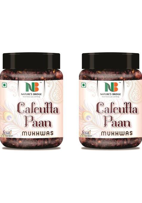 Nature'S Bridge Culcutta Meetha Paan Mukhwas (Digestive), Red Paan Mukhwas, Pan Without Supari Paan Mouth Freshener&nbsp;&nbsp;(2 X 400 G)