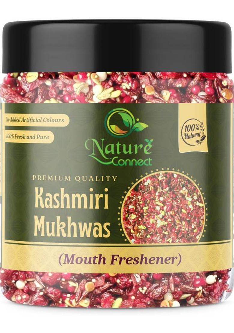 Nature Connect Kashmiri Mukhwas Home Made Mouth Freshener|Digestive, After-Meal,Mukhwas Mint Mouth Freshener (350 G)