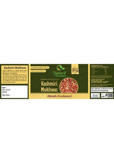 Nature Connect Kashmiri Mukhwas Home Made Mouth Freshener|Digestive, After-Meal,Mukhwas Mint Mouth Freshener (350 G)