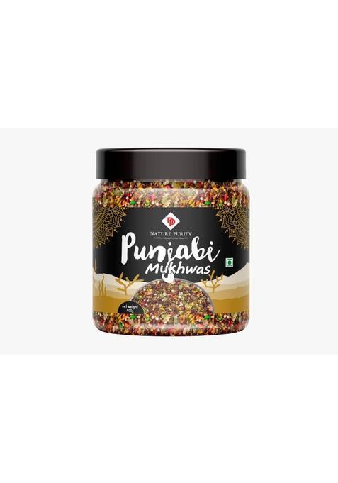 Nature Purify Punjabi Mukhwas, [Mouth Freshener, Digestive,} [Jar Pack] Punjabi Mukhwas Mouth Freshener&nbsp;&nbsp;(400 G)