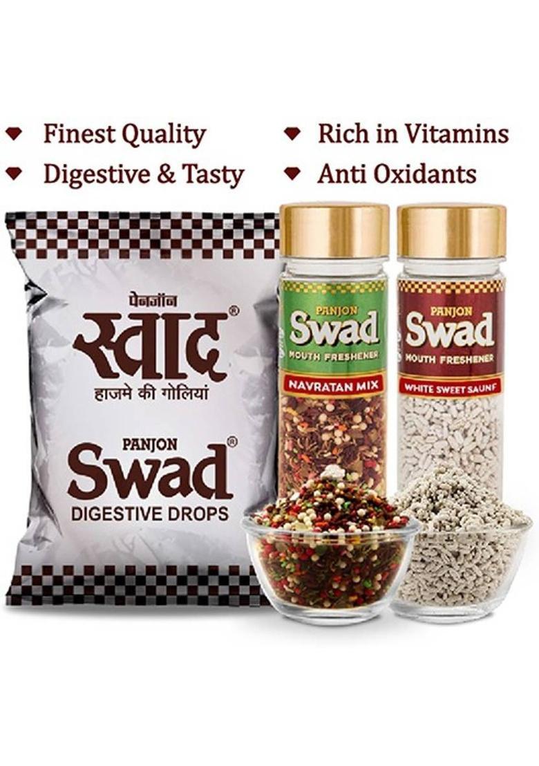 Swad B07Kdfp4Xc Saunf Mouth Freshener (6 X 133.33 G)