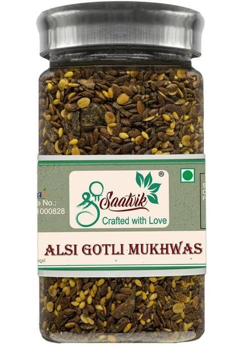 Shree Saatvik Alsi Gotli Mukhwas Mukhwas Mouth Freshener&nbsp;&nbsp;(1 Pieces)
