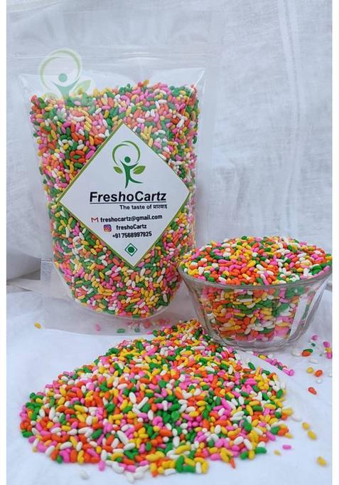 Freshocartz Coloured Saunf | Sugar Coated Fennel Seeds | Mouth Freshner (Mukhwas) Sweet Mouth Freshener (400 G)
