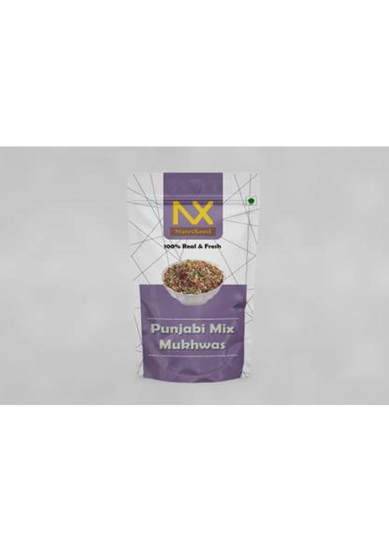 Natrixeed Panjabi Mix Mukhwas | Traditional Mouth Fresheners | After Meal Snacks Sweet Mouth Freshener (100 G)