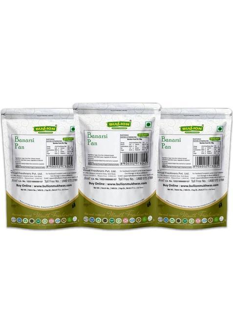 Bullion Mukhwas, Banarasi Paan Mouth Freshner Paan Mouth Freshener (3 X 100 G)