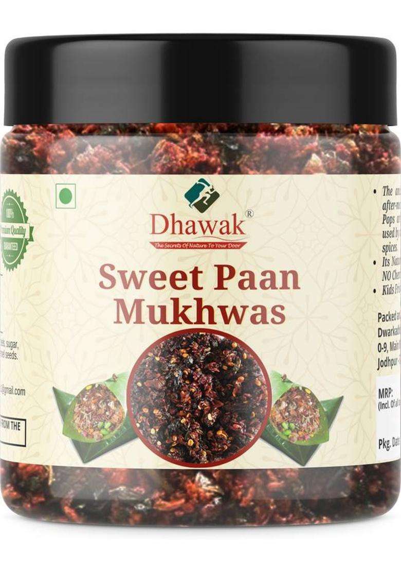Dhawak Calcutta Meetha Paan Handmade Paan Mukhwas Sweet Paan Gulkand Pan Without Supari Sweet Mouth Freshener&nbsp;&nbsp;(400 G) - Indya