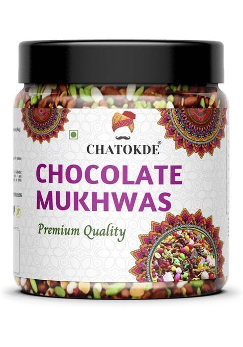 Chatokde Chocolate Mukhwas Mouth Freshner 400Gm (Jar Pack) Chocolate Mouth Freshener&nbsp;&nbsp;(400 G)